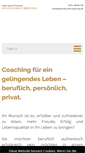 Mobile Screenshot of petersen-life-coaching.de
